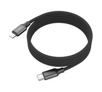 Cable Ansmann 1700-0187 Lightning a USB-C 1,2 m Negro 27 W