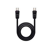Cable Antena Tv Nanocable 75 Ohm M/H 1.8 M/Negro