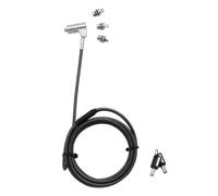 Cable antirrobo Dicota D31699 2 m Plástico Acero Negro