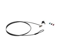 Cable antirrobo HP Sure Key 6UW42AA 1,83 m Negro Plata cabezales intercambiables