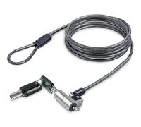 Cable antirrobo L-Link LL-NOTEBOOK-LOCK-NANO Nano Key 1.8m Acero/Vinilo Negro 2 llaves