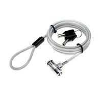Cable antirrobo LogiLink NBS009 1,8 m 2 llaves Plata