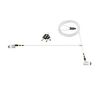 Cable antirrobo Mobilis 1,8 m llave acero blanco