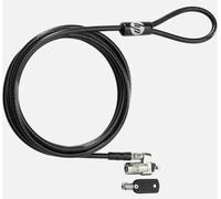 Cable antirrobo PC - Kit de bloqueo de cable 10 mm + 2 llaves HP - NUEVO
