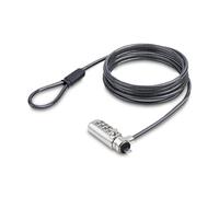 StarTech.com SNBLC4D-LAPTOP-LOCK cable antirrobo Negro, Plata 2 m