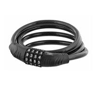 Cable antirrobo T'nB UMCODELOCK 1200mm Acero Aleación de zinc Negro con llave