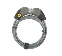 Yale Ycc1/10/185/1 Candado De Cable Combinado, Negro