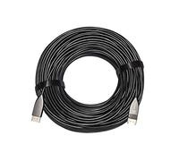 Cable AOC de Fibra óptica híbrida con Pantalla de 1.2 contactos Dorados de 70 m