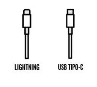 Apple MW2R3ZM/A cable de conector Lightning 2 m Blanco