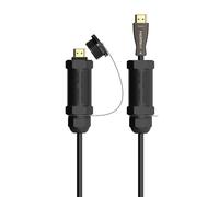 Cable HDMI con Armadura 2.1 AOC 8K Aisens A153-0611/ HDMI Macho - HDMI Macho/ 20m/ Negro