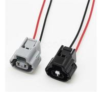 Cable Arranque Coche 2P Enchufe Impermeable Toma Válvula Solenoide Automotriz 7282-8120-40 7283-7526-30 7283-7526-40 90980-11162 Enchufe Arnés Conector