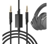 Cable Astro A40 Cable Astro A50 cables de repuesto para auriculares 2 m con control de volumen, cables jack 3.5 mm para cablees astro a10 cablees astro a30 ccable astro a40 tr, compatible con PS5 PS4