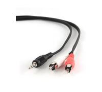 CABLE AUDIO GEMBIRD CONECTOR 3,5MM A RCA 5M