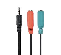 CABLE AUDIO GEMBIRD SPLITER CONECTOR 3,5MM