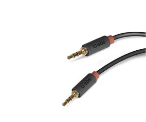 Cable Audio Jack SBS Stereo negro