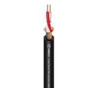 Cable audio microfono 2x0,22mm ofc negro (100m) adam 3star k3m222