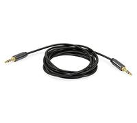 Equip Cable Audio Mini Jack 3.5mm Macho/Macho Metálico 2.5m Negro