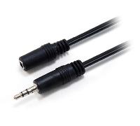 Equip AUDIO Jack 3.5-Macho a Jack 3.5-Hembra 2.5M - Cable