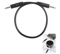 Cable AUX 30 cm, Cabo Audio Jack 3,5 macho macho, Cable Audio Calidad de Sonido Superior, Conexión Estable y Duradera, Ideal para Coche, Teléfono, Perfecto para Espacios Reducidos y Uso Portátil