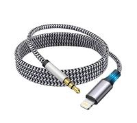 Cable Aux certificado de Apple MFI para iPhone, un cable de audio de Jack de 3,5 mm para iPhone 14 13 12 11 xs xr x 8 7 6 iPad