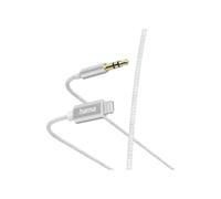 Câble Aux - Hama - 00201522 - Lightning - 3,5 mm - Nylon - 1,0 m - Blanco