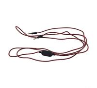 Cable AUX para auriculares Logitech G Pro X G233 G433 con conectores chapados en oro y chaqueta de nailon flexible (rojo)