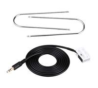 Cable auxiliar de audio para automóvil, transferencia de datos de alta velocidad, sin pérdida de sonido, cable de 149 cm de largo con 2 herramientas de extracción para 307 308