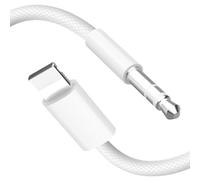 Cable auxiliar de coche para iPhone, cable de audio a jack de 3,5 mm, audio premium para iPhone 14/14 Pro/14 Plus/13/13 ProMax/12/11/X/XS/XR/8, auriculares, altavoz 1 m