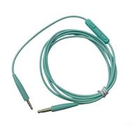 Cable auxiliar premium para auriculares Bose Y45 Y50 para auriculares Qc35 II - Cable de audio de 1,4 metros con sonido claro (verde)
