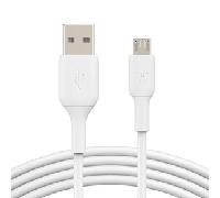 CABLE BELKIN CAB005BT1MWH USB-A A MICRO-USB BOOST CHARGE??? 1m/ 3.3FT COLOR BLANCO CAB005BT1MWH