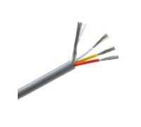 Cable Blindado De 10m, 32, 30, 28, 26AWG, Canal De Audio, 2, 3, 4, 5, 6, 7, 8 Núcleos, Línea De Control De Auriculares, Cable Eléctrico De PVC, Señal De Cobre(Grey 3Cores,10M 28AWG)