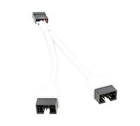 Cable blindado USB 2.0 de 9 pines a doble 9 pines para una transferencia de datos estable y segura. Ideal para placas base de ordenador.