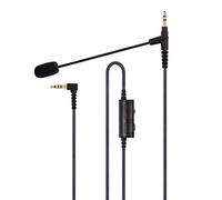 Cable Boom Microphone - Volume Control for Playstation PS4 or Xbox One Controller, PC, Tablet,Laptop, Smartphone - Boompro Gaming Mic Compatible with V-Moda or Most Other 3.5mm Jack Headphone(150CM)