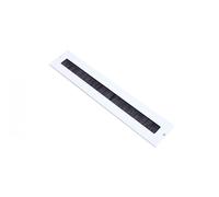 Cable Brush Management for wall-mounted cabinets W19, dimension: 36.4cm x 8cm, gray