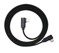 Cable cablecc USB-C tipo C tipo C Gen2 10 Gbit/s 65 W, doble 90 grados en ángulo recto izquierdo 1,8 m