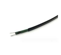 Cable calefactor autocontrolado de 17 W/m para tuberías de drenaje y fusión de nieve, correa de calefacción anticongelante con funda exterior de polietileno, conductor de cobre, voltaje de 200 240 V