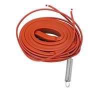 Cable Calefactor Eléctrico Totalmente Impermeable, Cable de Alimentación de 1000mm, Cinta Calefactora de Compresor AC220V para Aire Acondicionado