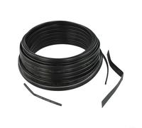 Cable calefactor ignífugo de 20 W 50 m para tuberías de agua anticongelante y aplicaciones de deshielo de techo (20 m)