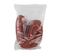 Cable calefactor infrarrojo lejano 12K Alambre de fibra de carbono 33 ohmios con aislamiento de silicona para aplicaciones de calefacción que requieren un rendimiento térmico fiable (20 m)