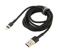 Cable CALKLF-CV1 Alta Velocidad,USB 2.0 2m Negro Textil 1.5A BASEUS