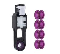 cable cambio coche Compatible con Suzuki para Swift Buje del cable de la palanca de cambios con anillos kit de reparación ojal de conexión extremo de la palanca de cambios