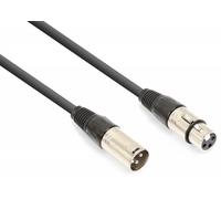 Cable Canon Macho 3P - Canon Hembra 3P Balanceado (6 mts) - VONYX