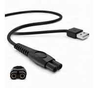 Cable Cargador Compatible con Philips Afeitadora OneBlade 360 | QP2824 QP2834 QP2724 QP2734 QP1924 QP4631 MG7962 S5889 QP6652 MG7930 MG5950 MG3946 MG7931 MG5910 MG7910 entre otros