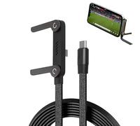 Cable Cargador con Soporte Invisible, 2-in-1 Stand Charging Cable, 240W Super Fast Charging Cables, Cord for Smartphones and Tablets for Home, Office and Travel Use