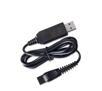Cable Cargador De 15 V, Compatible Con Philips, Afeitadora Eléctrica Razor HQ8505, Cable De Alimentación, Compatible Con Norelco, Serie 3000 5000 6000 7000 9000 MG5950 MG7750(USB Plug)