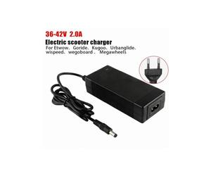 Cable cargador de 42 V CC para patinetes eléctricos de 36 V, compatible con E-Twow, Go Ride, Kugoo, Urbanglide, Wispeed, Wegoboard,