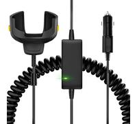 Cable cargador de coche de carga rápida para escáneres de código de barras Zebra Symbol TC77 TC70 TC72 TC75 TC70X TC75X TC700H TC700K TC77HL TC720L - Se carga completamente en poco más de 4 horas -