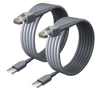 Cable cargador de escáner de 2 m para Symbol/Motorola/Zebra DS8108, LS2208, LS4278, LS3478, LS3578, DS2208, DS3408, DS6878, DS9808, DS4208, DS9208, DS811, 2 unidades 78 DS9 Cable USB 308 DS9908