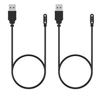 Cable Cargador para P66, Cable de Carga de Repuesto USB para Popglory Llamada Bluetooth Reloj Inteligente, Cable de Alimentación de Carga Rápida Compatible con Smart Watch P66（1/2PCS）