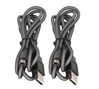 Cable Cargador USB 2 Uds 3DS para 2DS 3DS 3DS XL Nuevo 3DS Nuevo 3DS XL Nuevo 2DSXL NDSI NDSI LL, Carga de Energía Duradera de 5 Pies para Consola de Juegos